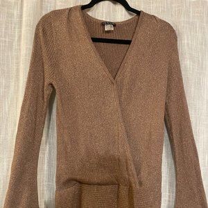 Gold Sweater by Venus Size Small